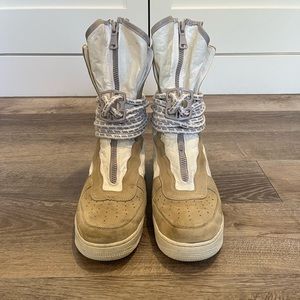 NIKE Air Force 1 US Size 11 Color White and Beige